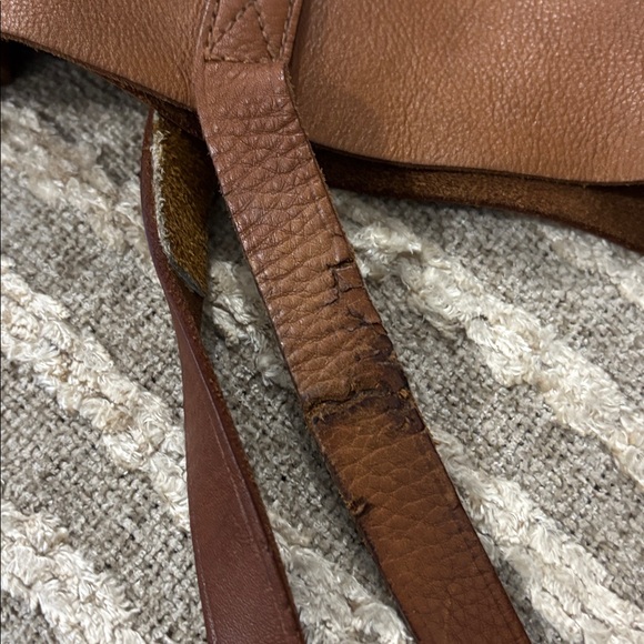 Madewell The Transport 
 Tan Leather Tote Bag - Picture 7 of 16